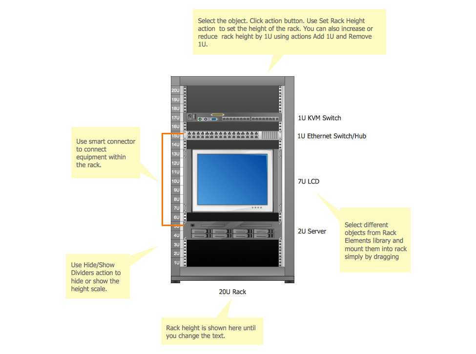 Rack Diagram Template