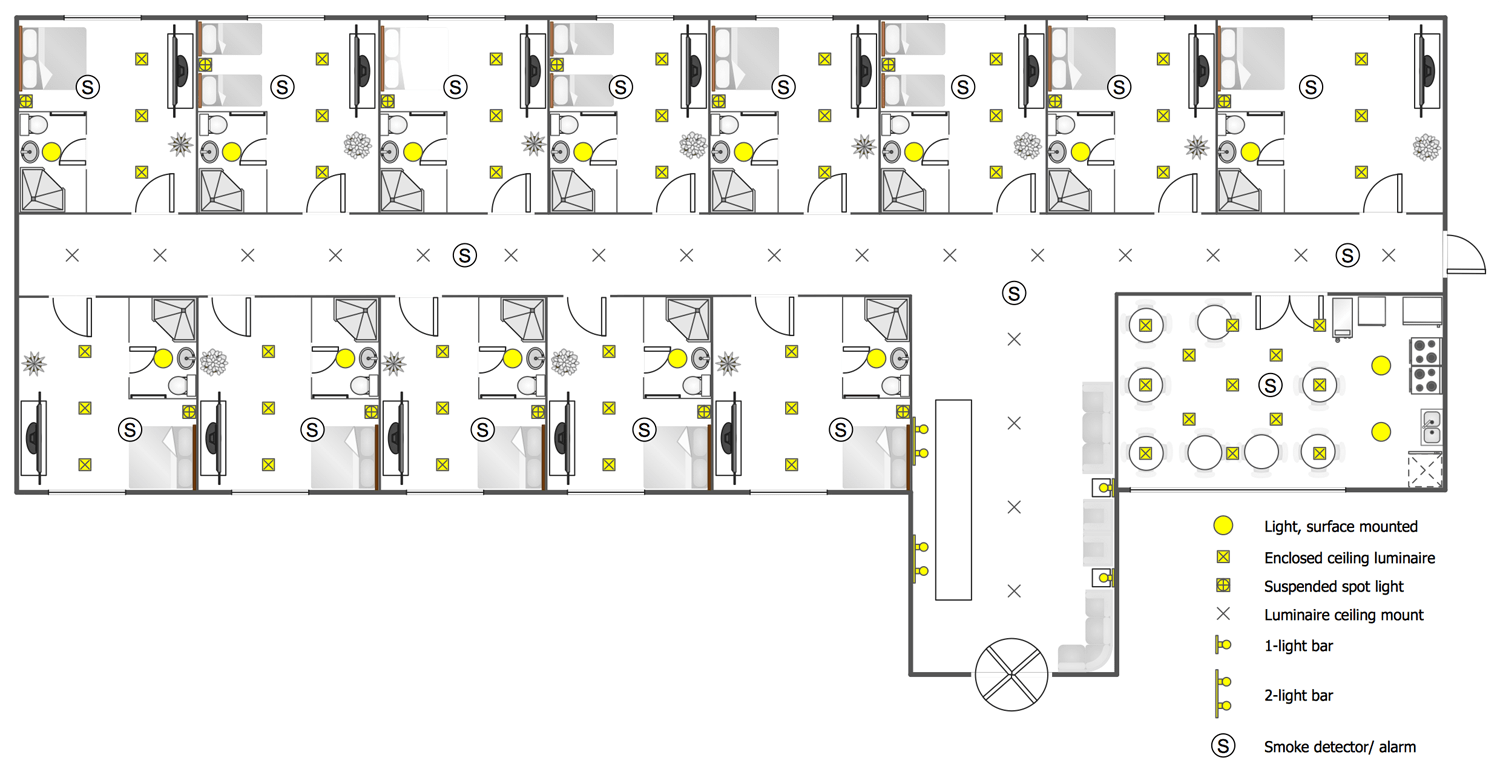 Reflected Ceiling Plans Solution Conceptdraw Com