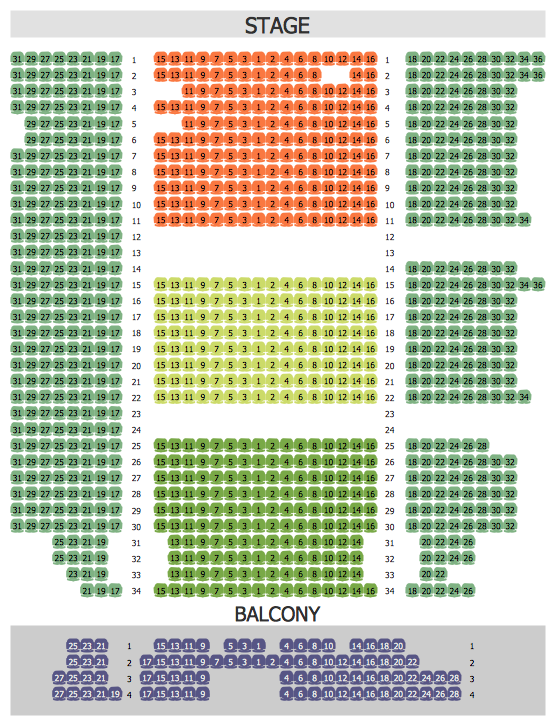 Seating Arrangement Chart 