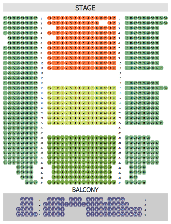 Theater Seating Chart Maker