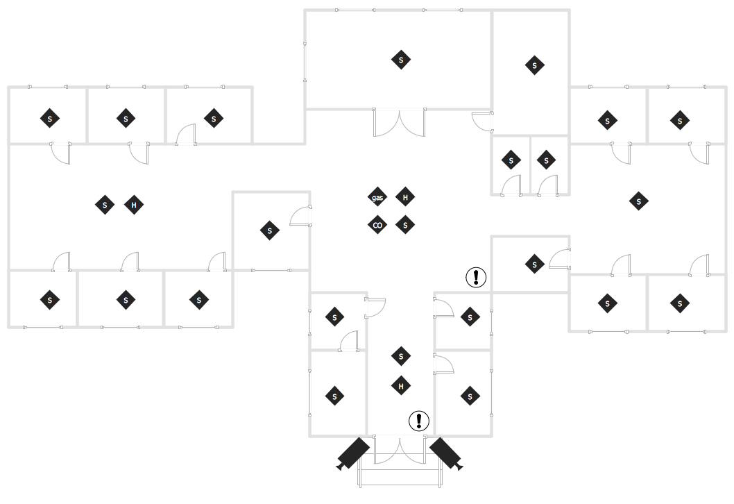 Security And Access Plans Solution Conceptdraw Com