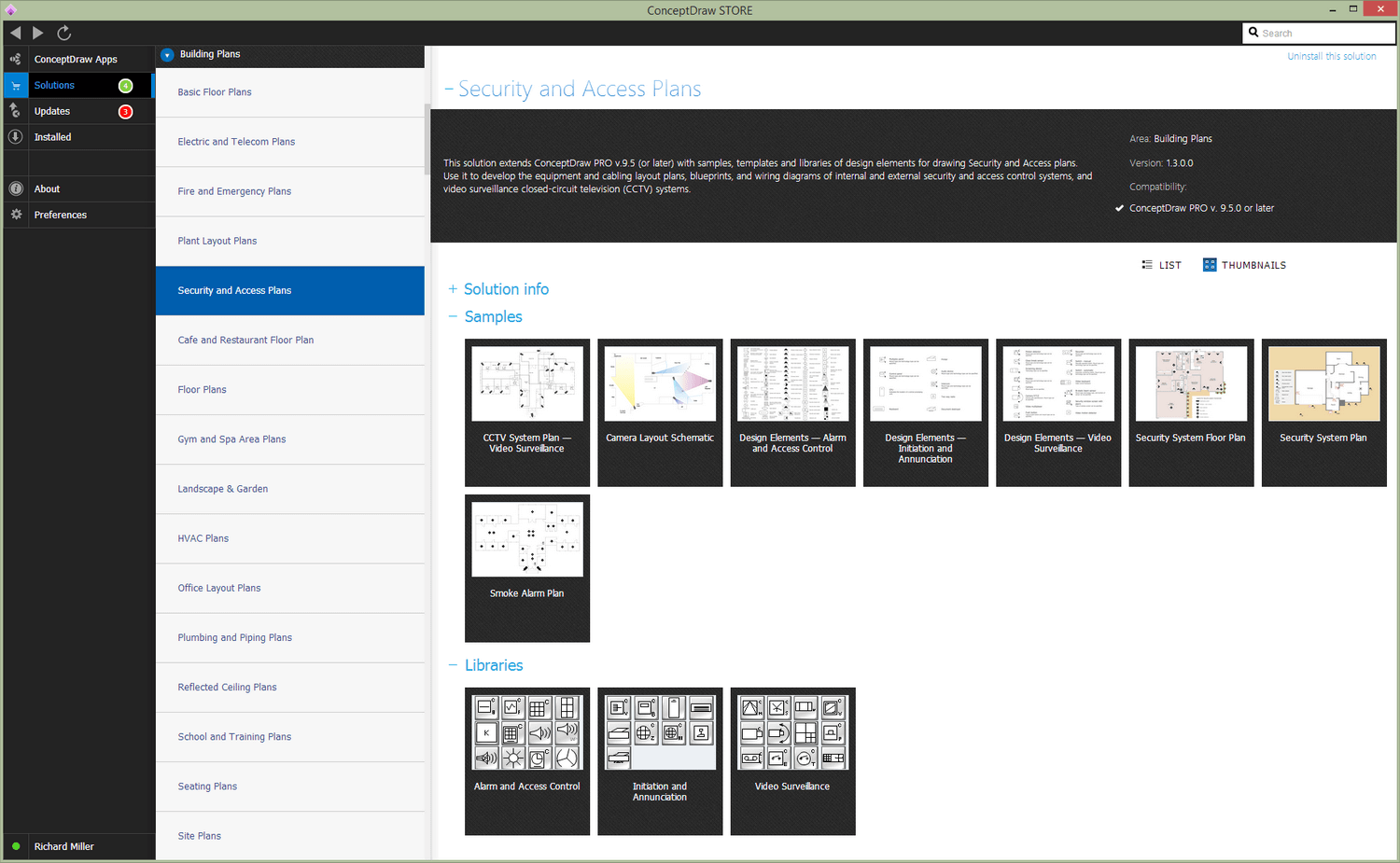 Security and Access Plans Solution | ConceptDraw.com