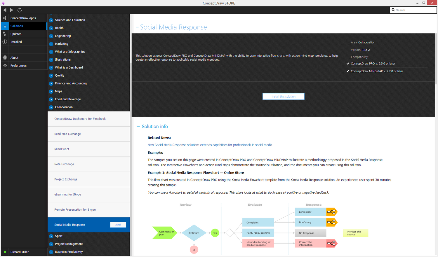 Social Media Response solution - Install