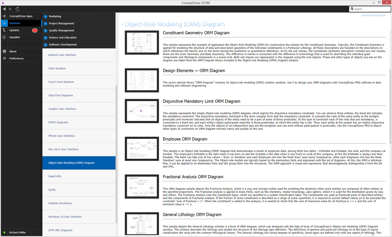 Object-role Modeling (ORM) Diagrams solution - Start Using