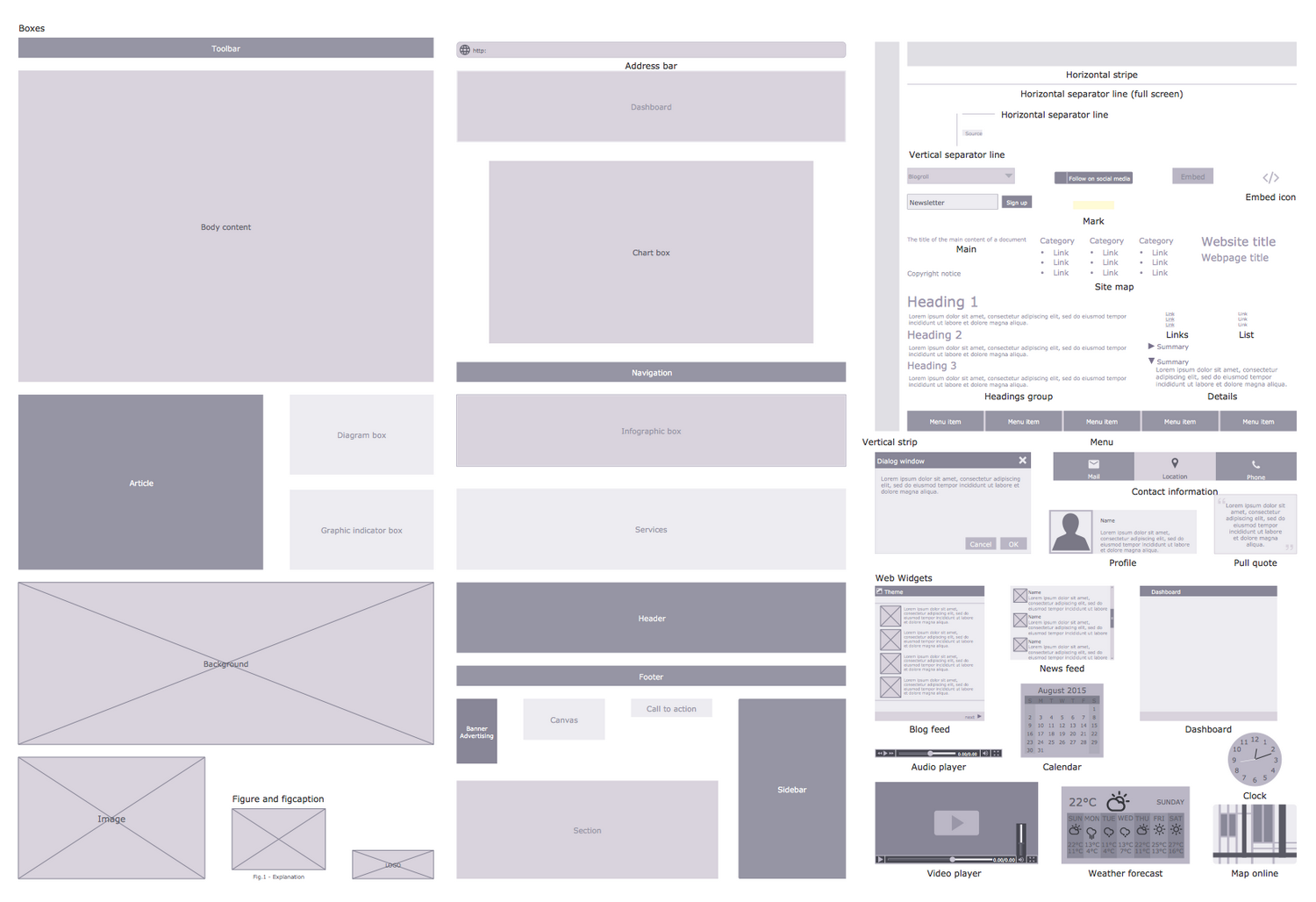 Design Elements — Content Blocks