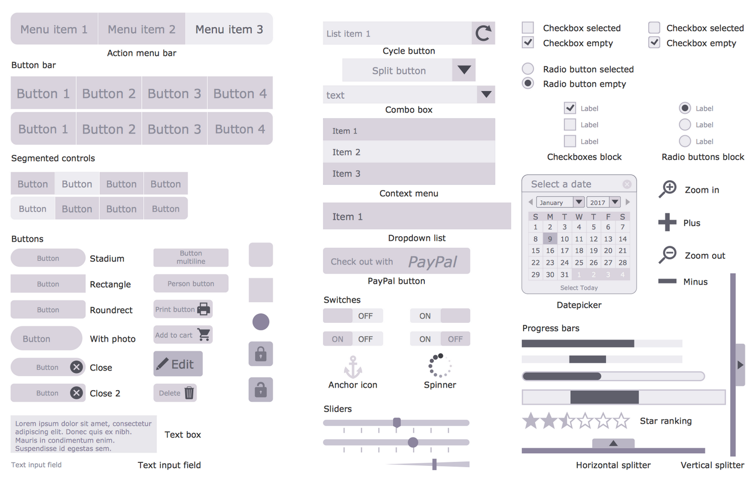 Design Elements — Graphic Controls