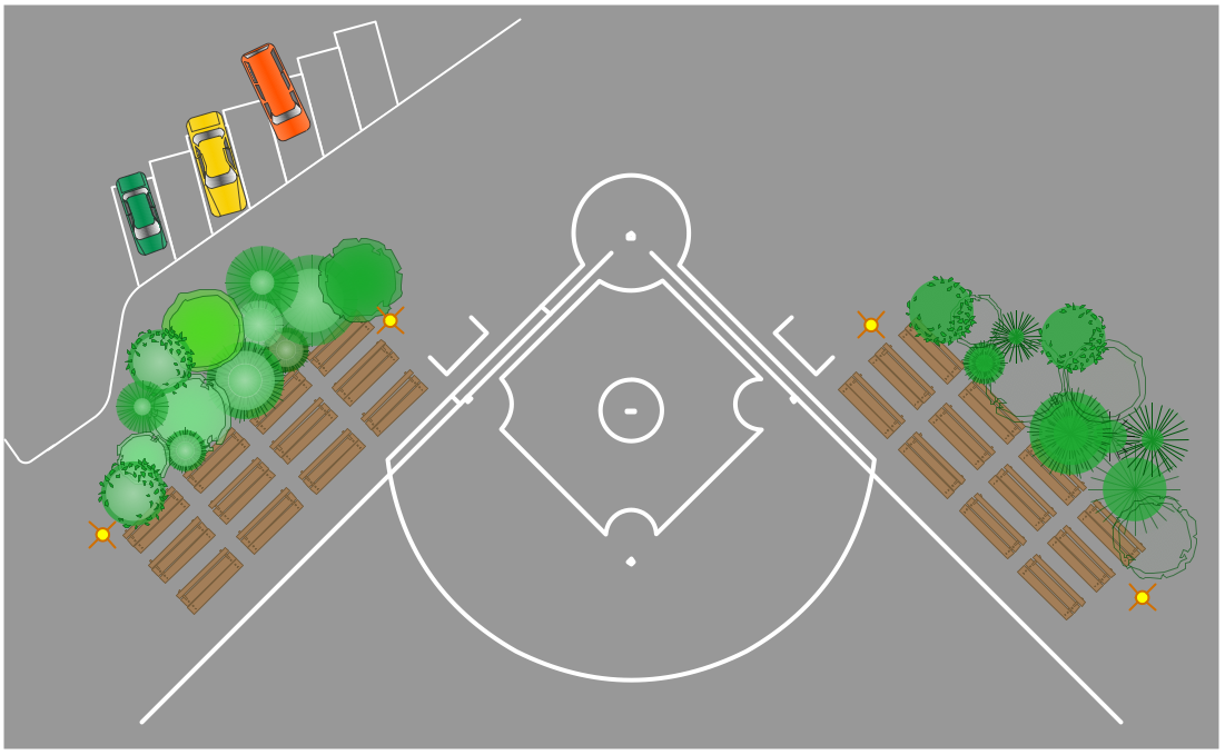 Sport Field and Recreation Area Plan Sample