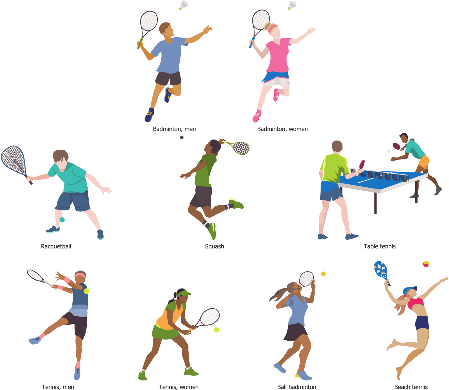 Design Elements — Racquet Sport