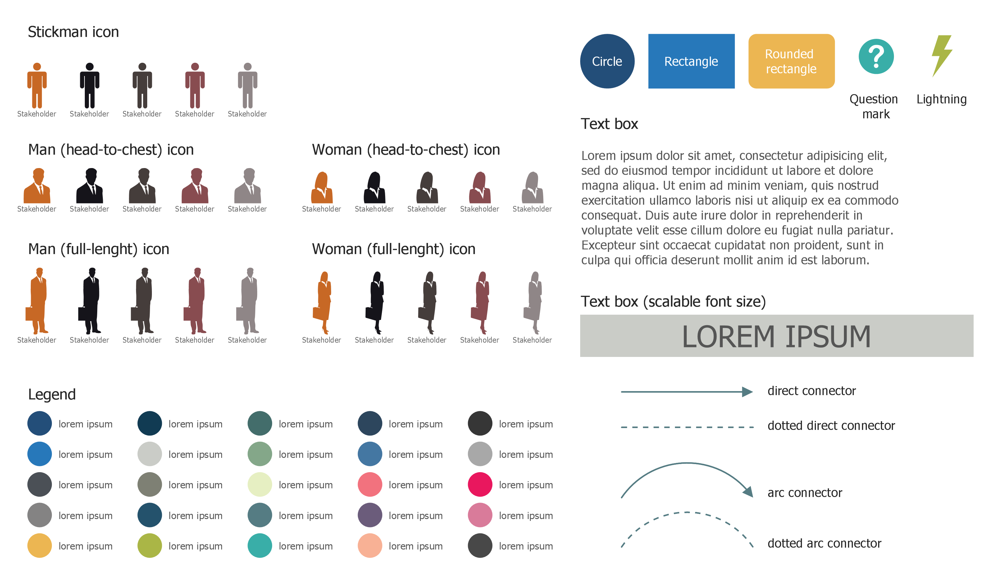 Design Elements — Stakeholder Icons