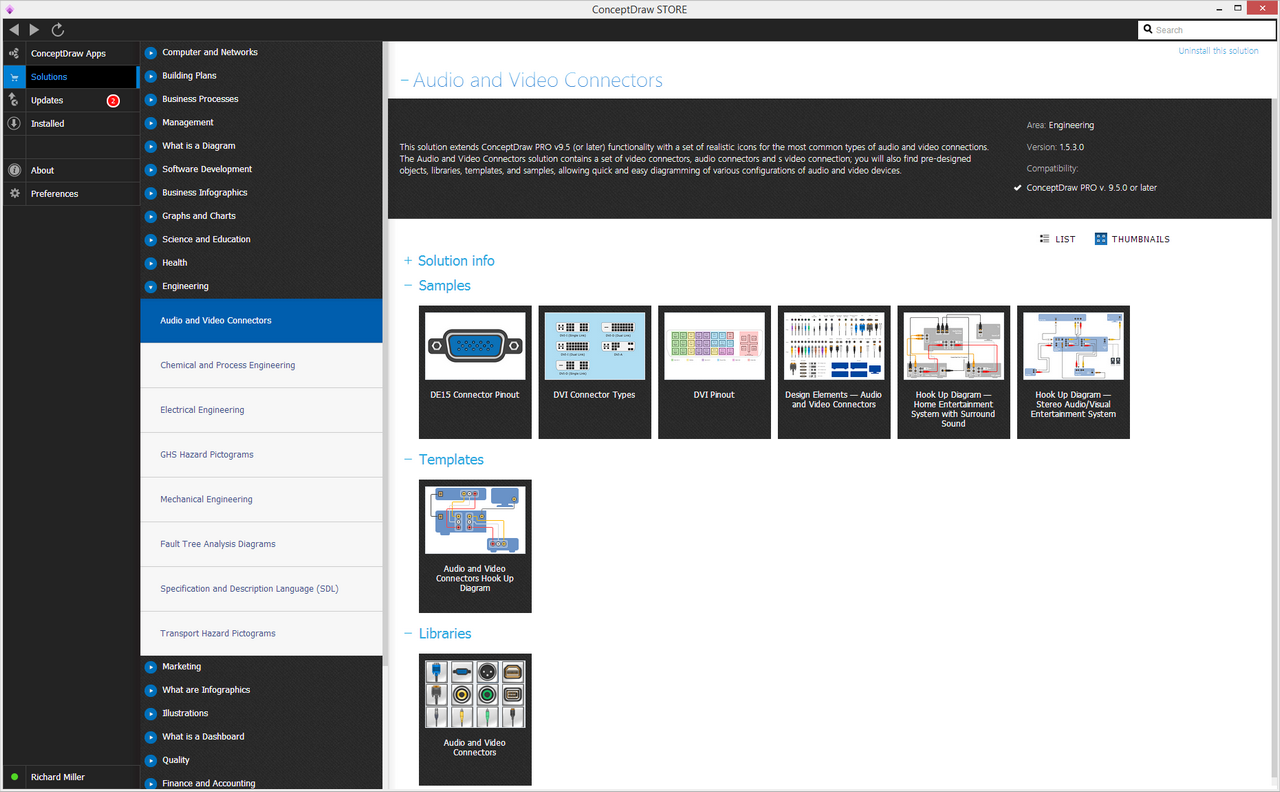 Audio and Video Connectors Solution — Start Using