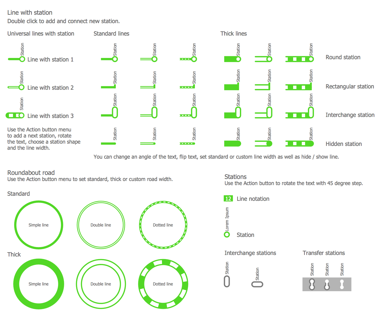 Metro Maps Design Elements