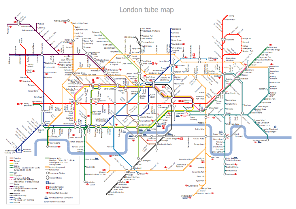 London Subway Map