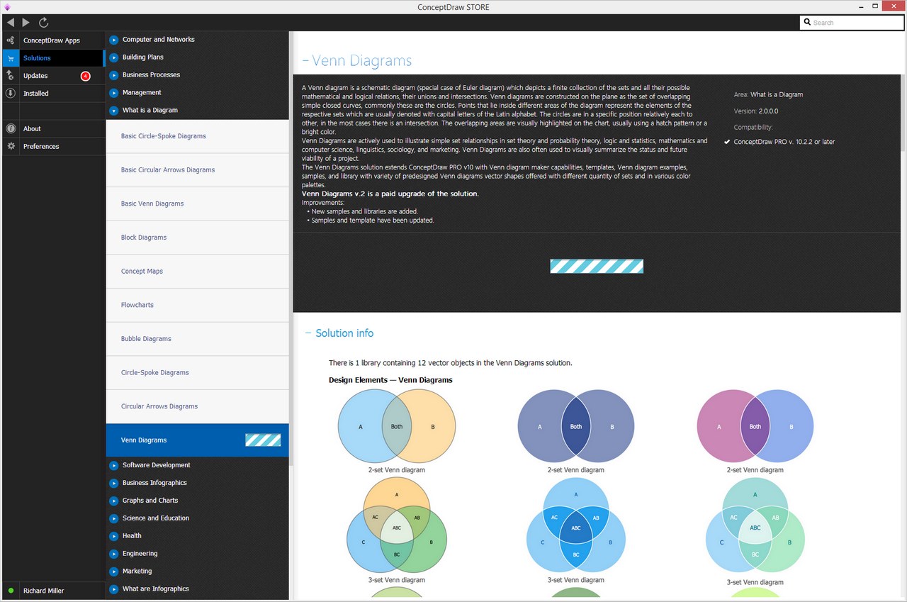 Venn Diagrams solution - Instal